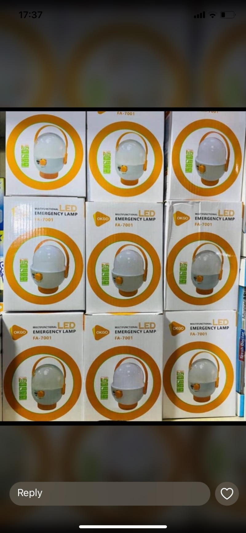 SALE. Portable lamp