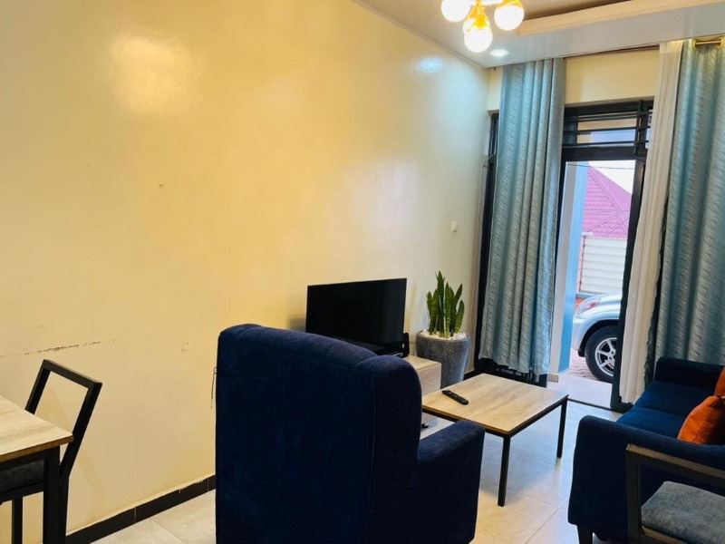 RENT. Kabeza near market, 2-bed 2-bath at 600k furnished apartment for rent in Kigali
