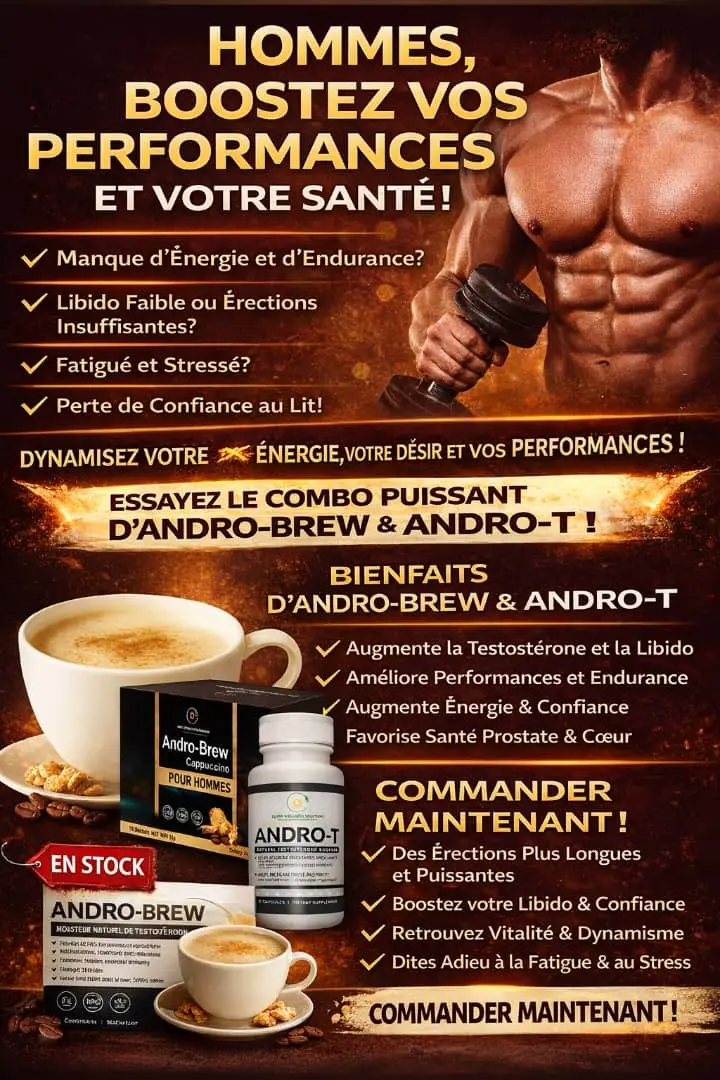 SALE. ANDRO-T AND ANDRO-BREW CAPPUCCINO