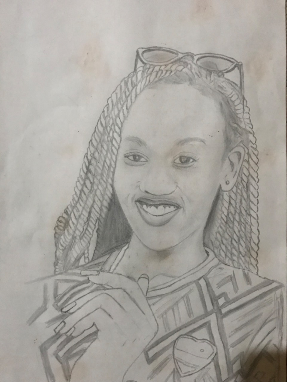 JOB. Drawing portraits