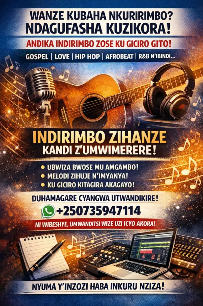 SALE. Kwandika indirimbo zo kugurisha