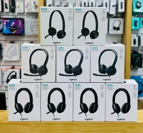 SALE. Logitech Headset/ Headphones H390, H340 , H111