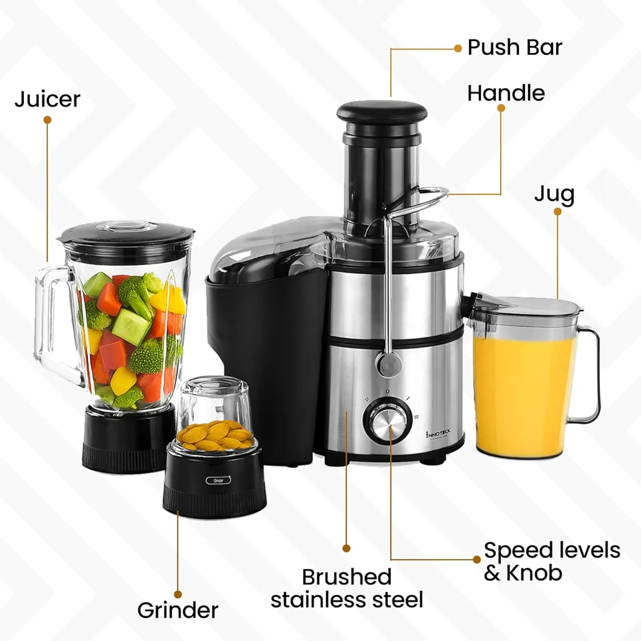 SALE. 4 IN 1 MIXER AND JUICER EXTRACTOR BLENDER — photo 2