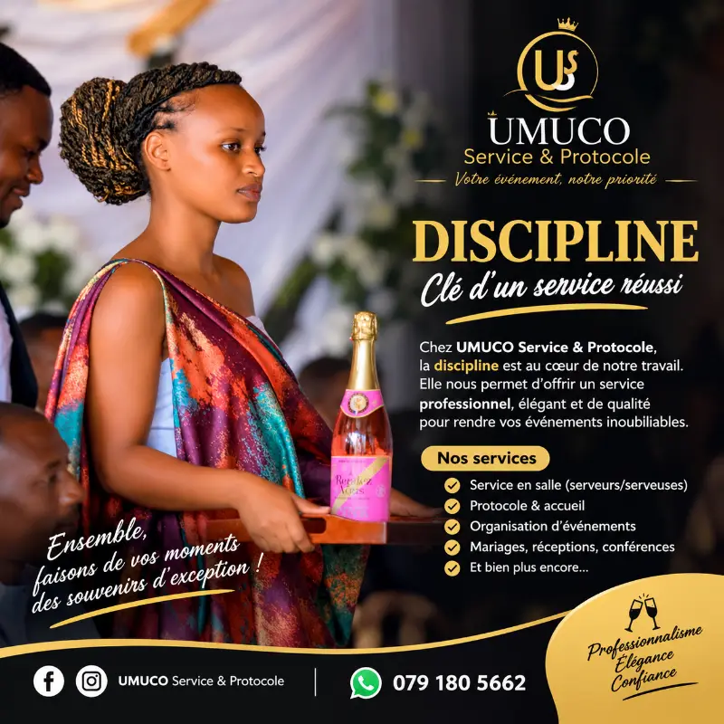 SERVICE. Umuco service & protocole