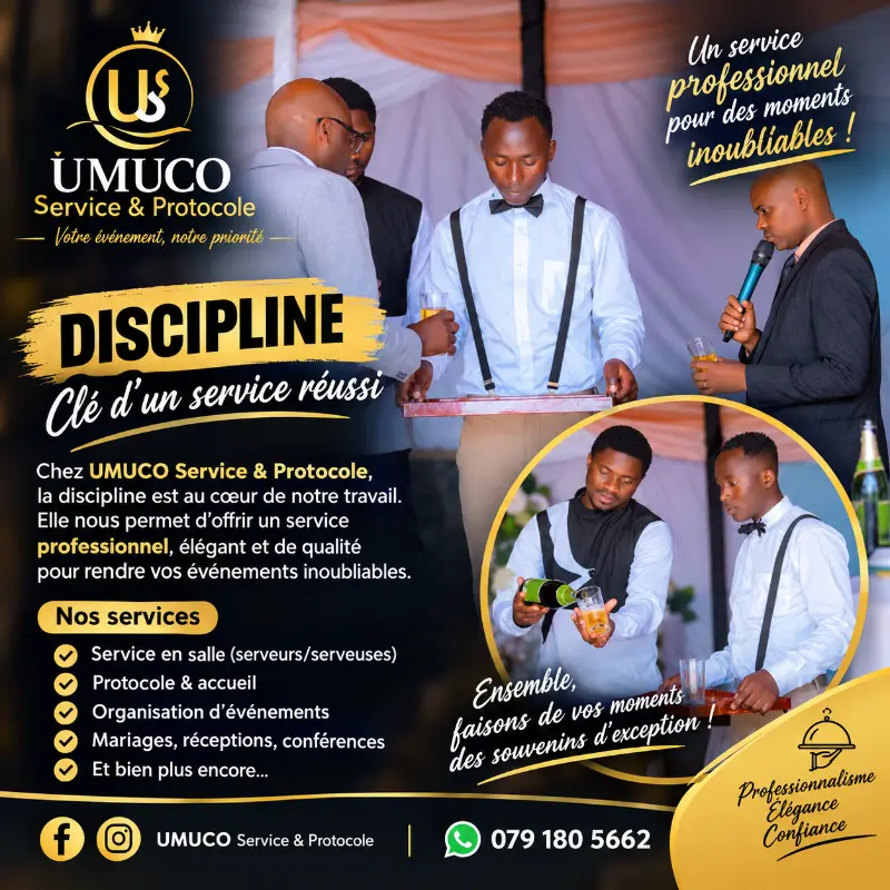 SERVICE. Umuco service & protocole — photo 3