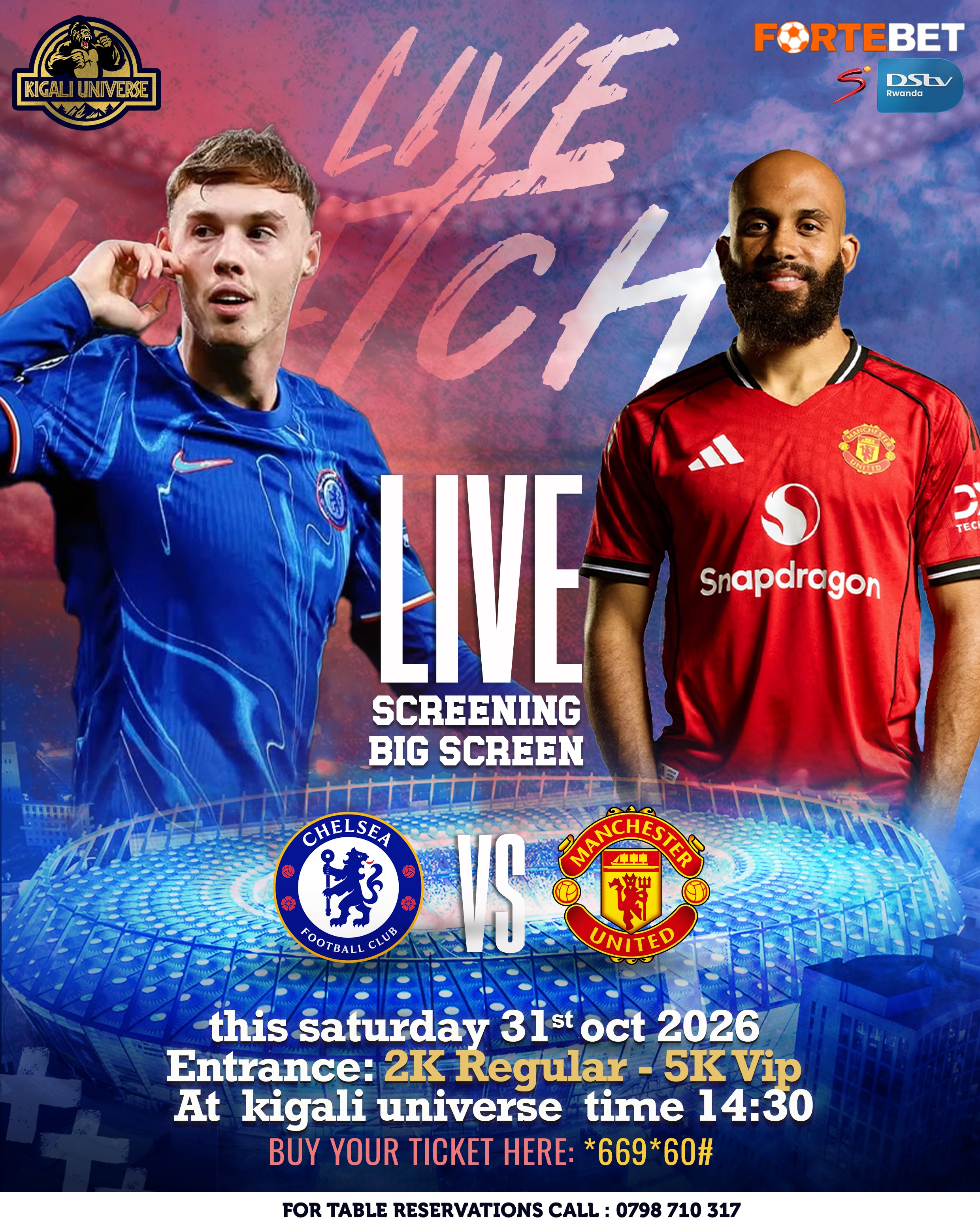 Chelsea vs Manchester United