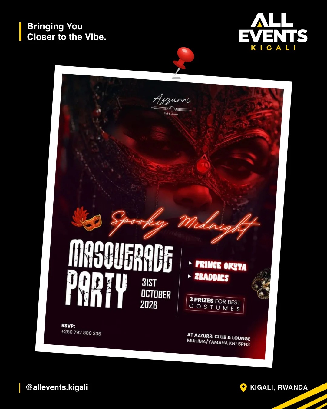 Spooky Midnight Masquerade Party