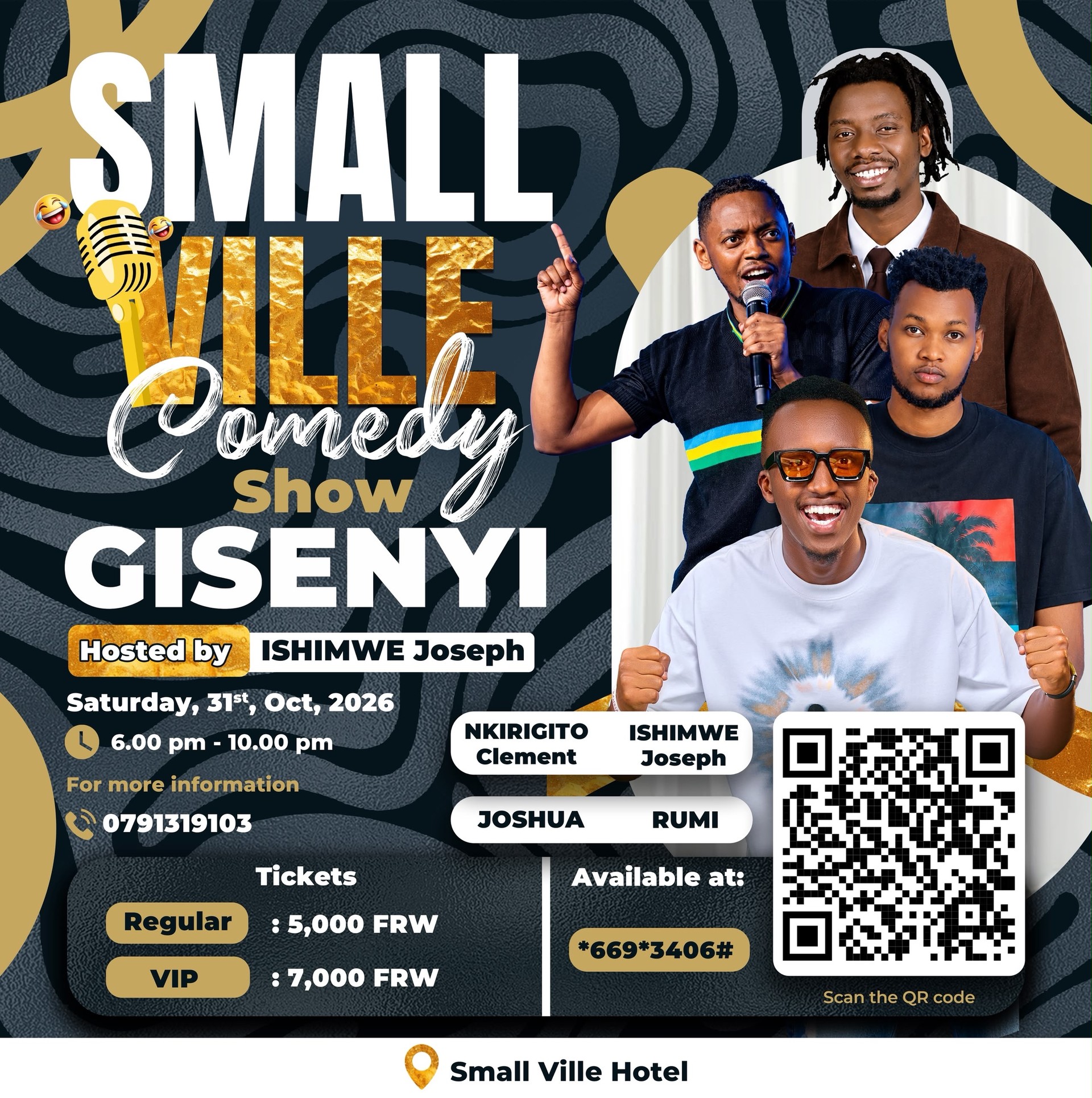Smallville Comedy Show Gisenyi