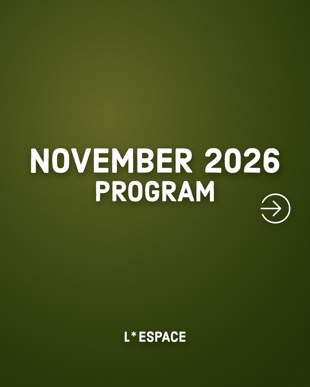 November program