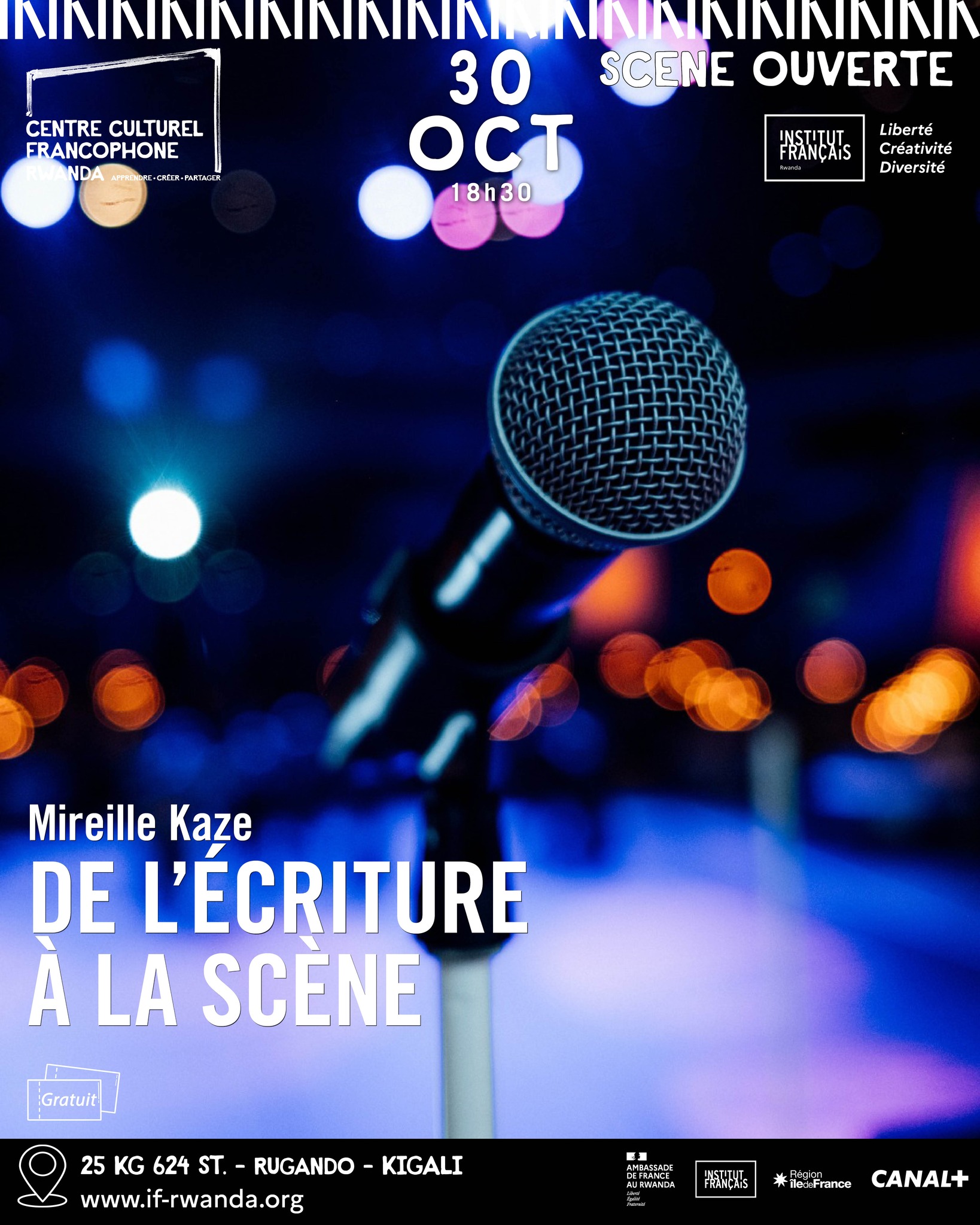 Scène ouverte – De l’écriture à la scène Mireille Kaze
