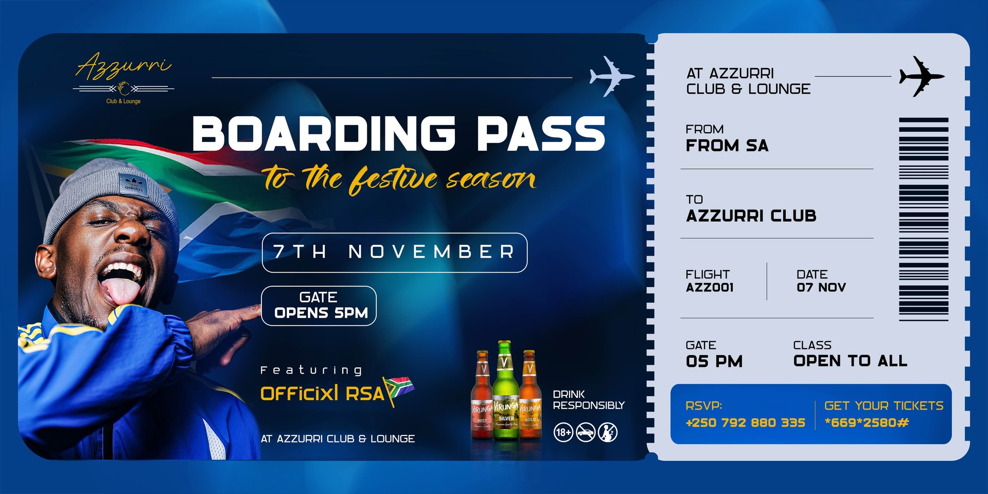 BOARDING PASS TO THE FESTIVE SEASON 🔥✈️