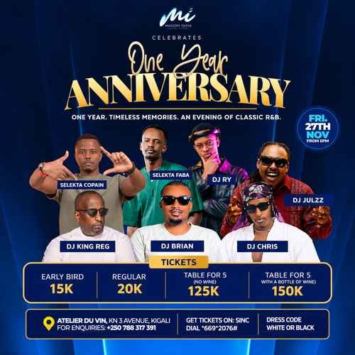 MAISON ISHYA 1ST ANNIVERSARY | AN EVENING OF CLASSIC R&B ✨🥂